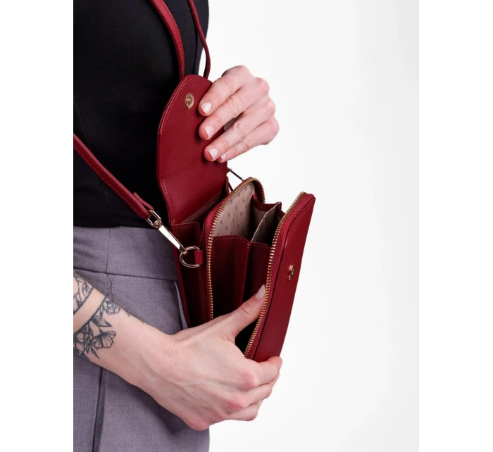 Dámská crossbody peněženka Vuch Chanthal Wine