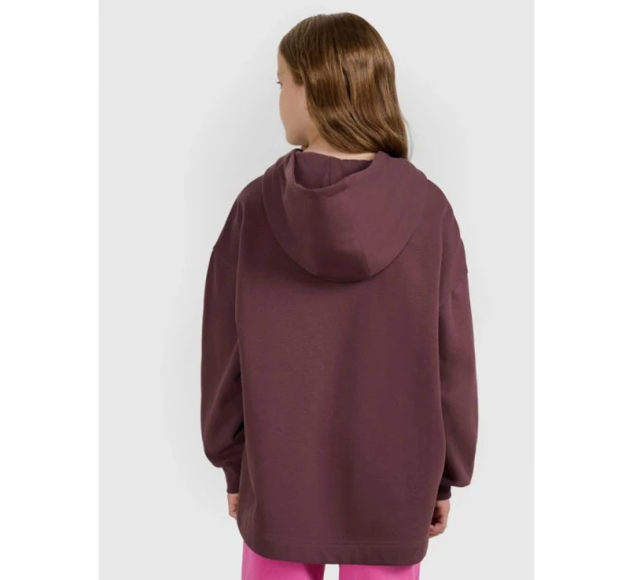 Dívčí mikina oversize s kapucí model 21815691 - 4F