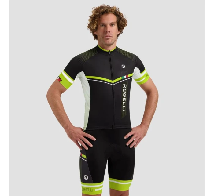 Rogelli Gara Mostro II dres černá/žlutá XL