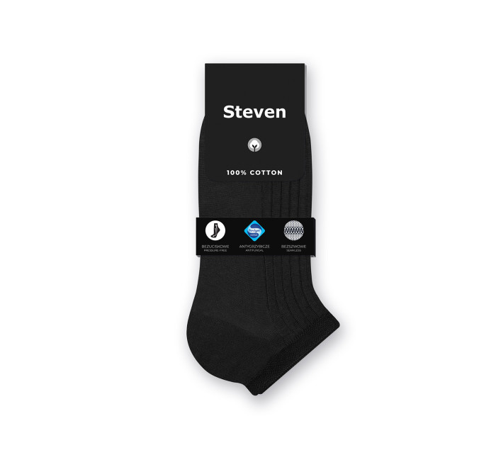 Steven 042 100% bawełny kolor:czarny 001