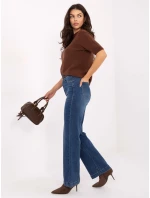 Spodnie jeans SP ciemny niebieski model 21734314 - FPrice Spodnie jeans SP ciemny niebieski model 21734314 - FPrice