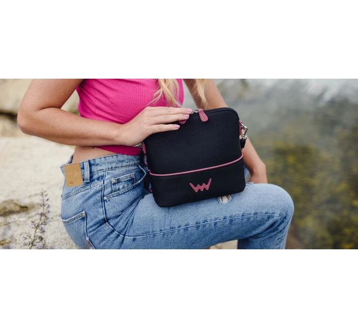 Kabelka VUCH Cara Canva Black