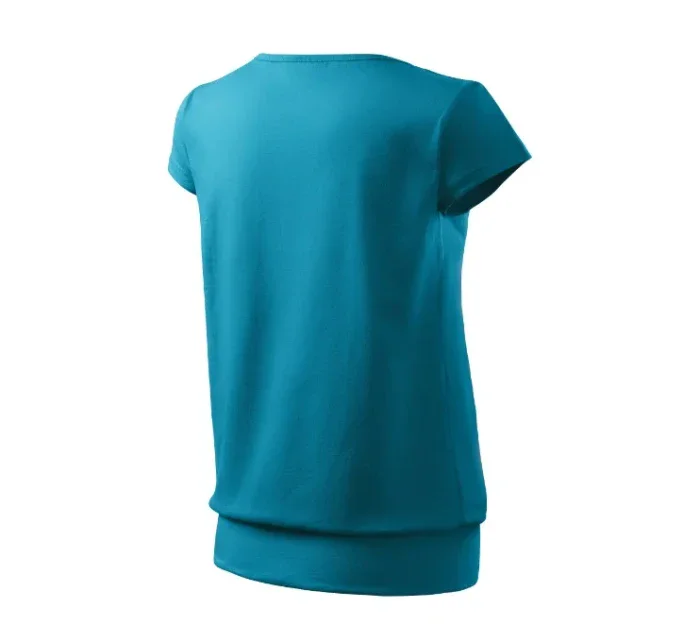 City tričko dámské tmavý tyrkys City tričko dámské tmavý tyrkys
