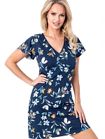 Dámská košile Caroline kr/r modrá - Donna