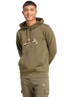 Pánská adidas Camo olive mikina JM6379 pánské