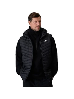 Pánská vesta 4F M344 deep black 4FWSS26TVJAM344 20S pánské