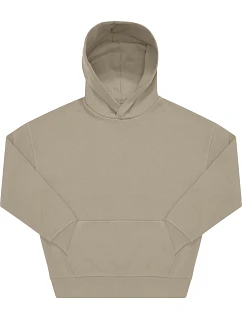 B&C Influence Hoodie Oversize mikina s kapucí z těžké bavlny 01.IH02 mastic