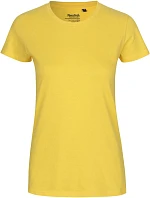 Neutral O 80001 Dámské tričko z těžké bio bavlny 77.8001 yellow