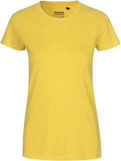 Neutral O 80001 Dámské tričko z těžké bio bavlny 77.8001 yellow
