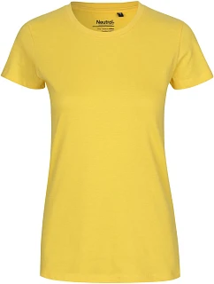 O Dámské tričko z těžké bio bavlny yellow model 22505454 - Neutral