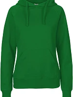 Neutral O 83101 Dámská mikina s kapucí z bio bavlny 77.8311 green