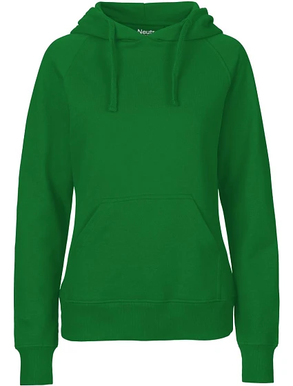 Neutral O 83101 Dámská mikina s kapucí z bio bavlny 77.8311 green Neutral O 83101 Dámská mikina s kapucí z bio bavlny 77.8311 green