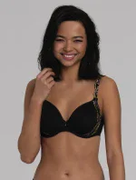 Colette podprsenka s kosticí košíčky se spacer-výztuží 5251 black - RosaFaia