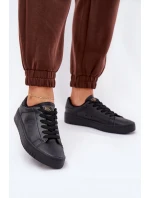 Nízké Dámské Tenisky Z Eko Kůže Big Star NN274576 Černé Nízké Dámské Tenisky Z Eko Kůže Big Star NN274576 Černé