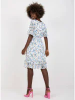 Šaty LK SK 507214 1.21 bílá a modrá