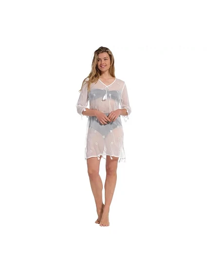 Plážové šaty model 18405277 bílé - Pastunette Plážové šaty model 18405277 bílé - Pastunette