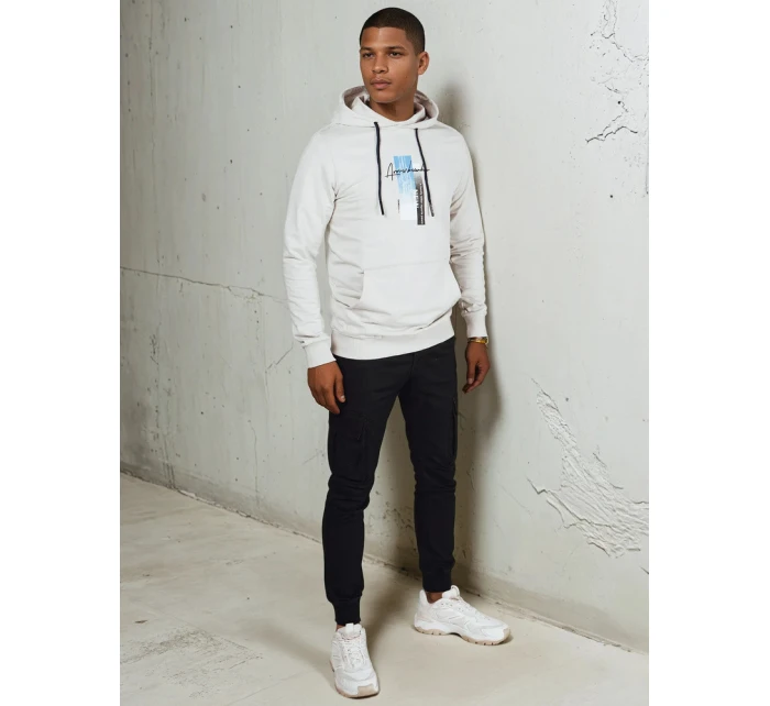 Pánská šedá mikina FashionStreet BX5726 Pánská šedá mikina FashionStreet BX5726