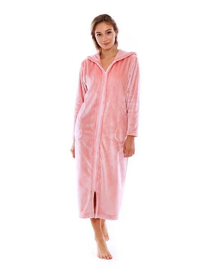 Siena s kapucí na zip Růžová model 20647476 - Vestis Siena s kapucí na zip Růžová model 20647476 - Vestis