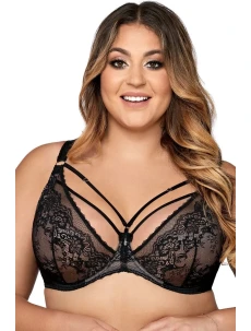 Dámská podprsenka 1824 Venus black plus - AVA