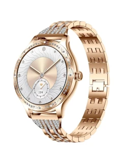 Dámské chytré hodinky VELTORI VT350-1 Náramek růžové zlato