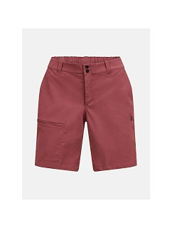 Dámské šortky PEAK PERFORMANCE W Iconiq Shorts, červené
