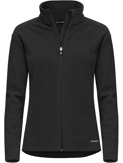 Cutter & Buck Hunts Fleece Jacket Women Dámská fleecová bunda "Hunts Point" 68.8433 black Cutter & Buck Hunts Fleece Jacket Women Dámská fleecová bunda "Hunts Point" 68.8433 black