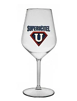SUPERUČITEL (ZNAK) - čirá nerozbitná sklenice na víno 470 ml