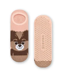 Dámské ponožky art.132 Frotte ABS medvěd - Steven