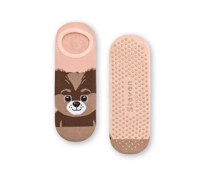 Dámské ponožky art.132 Frotte ABS medvěd - Steven
