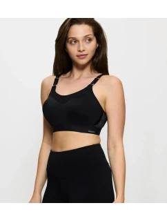 Dámská sportovní podprsenka Triaction Control Lite W01 EX - BLACK - černá 0004 - TRIUMPH