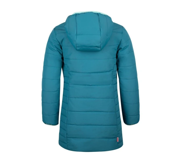 Dívčí zateplená bunda s kapucí Girls Coat winter blue model 21350517 - Trollkids