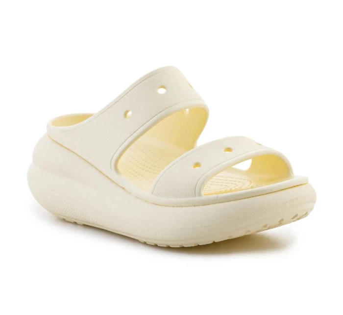 Crocs Classic Crush Sandal Buttercream 207670-76O Crocs Classic Crush Sandal Buttercream 207670-76O