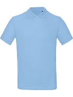 B&C Inspire Polo /men_° Pánské piqué polo z bio bavlny 01.0430 sky blue B&C Inspire Polo /men_° Pánské piqué polo z bio bavlny 01.0430 sky blue