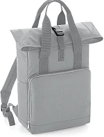 BagBase BG 118 Rolovací batoh s dvojitým držadlem 52.0118 light grey