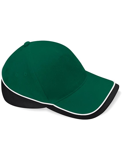 Beechfield B 171 5 panelová týmová závodní kšiltovka 53.0171 bottle green/black/white Beechfield B 171 5 panelová týmová závodní kšiltovka 53.0171 bottle green/black/white