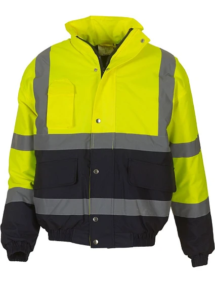 Yoko HVP 218 Hi-Vis Bomber Bunda 79.P218 hi vis yellow/navy Yoko HVP 218 Hi-Vis Bomber Bunda 79.P218 hi vis yellow/navy