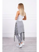 s nápisem šedý model 18743246 - K-Fashion