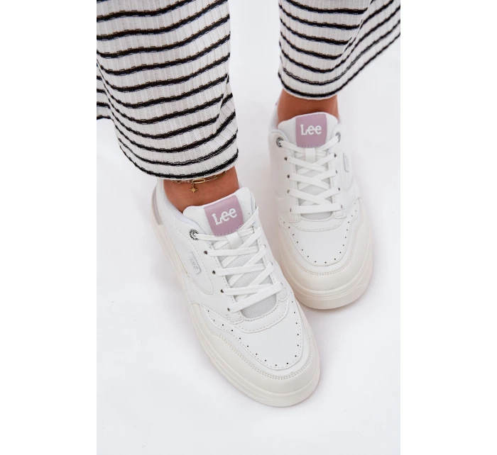 Dámské Tenisky Na Platformě LEE EMMA WOMEN LOW 50251014.00L Bílé