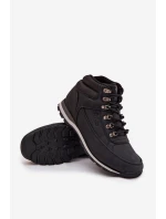 Pánské trekové boty s izolací model 21718323 Černé - Lee Cooper