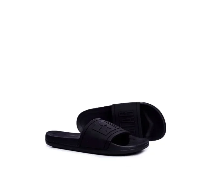 Pánské módní pantofle Big Star - černé Pánské módní pantofle Big Star - černé