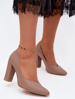 Lodičky na sloupku model 230969 Step in style