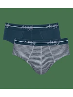 Slipy sloggi men Start Midi C2P box modré Blue - SLOGGI Slipy sloggi men Start Midi C2P box modré Blue - SLOGGI