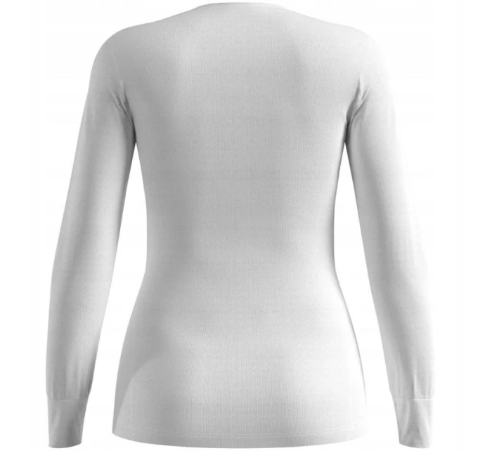 Odlo BL TOP crew neck l/s ACTIVE WARM ECO dámské tričko, velikost M White