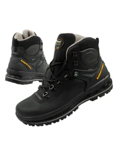 Grisport pánská treková obuv Nero dakar SPO-TEX leather black