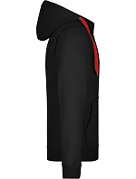 Daiber JN 355 Pánská mikina Doubleface 02.0355 black/red