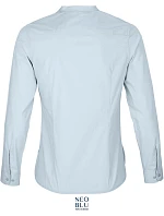 NEOBLU Bart Women Popelínová halenka s dlouhým rukávem 24.3787 soft blue NEOBLU Bart Women Popelínová halenka s dlouhým rukávem 24.3787 soft blue