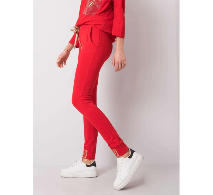 Tepláky RV DR 5980.12 červených