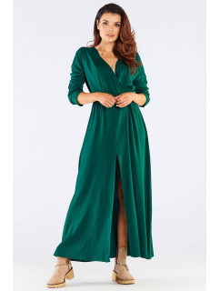 Dámské šaty A454 zelené -  Awama