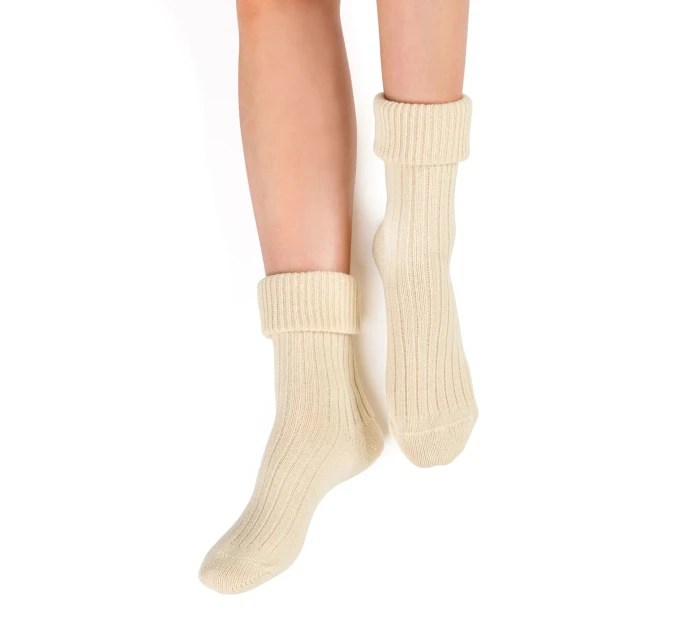 Dámské ponožky 067 cream - Steven Dámské ponožky 067 cream - Steven