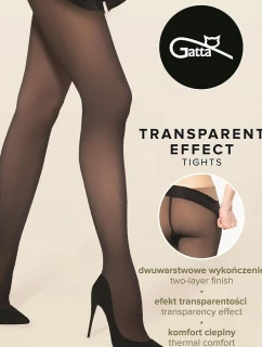 Punčochové kalhoty Gatta Transparent Effect Tights 50 den 2-4